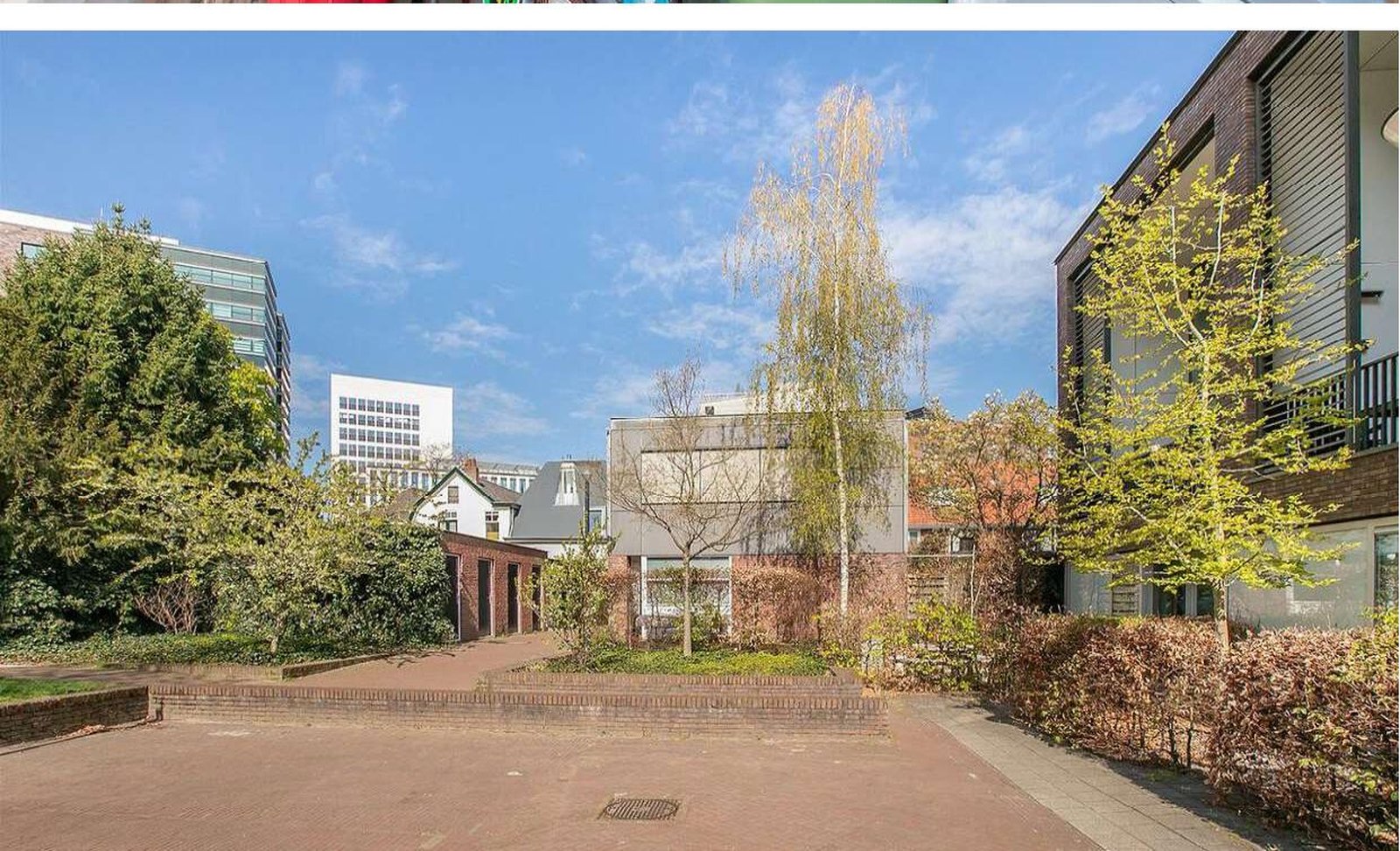 Groene omgeving rondom de woning