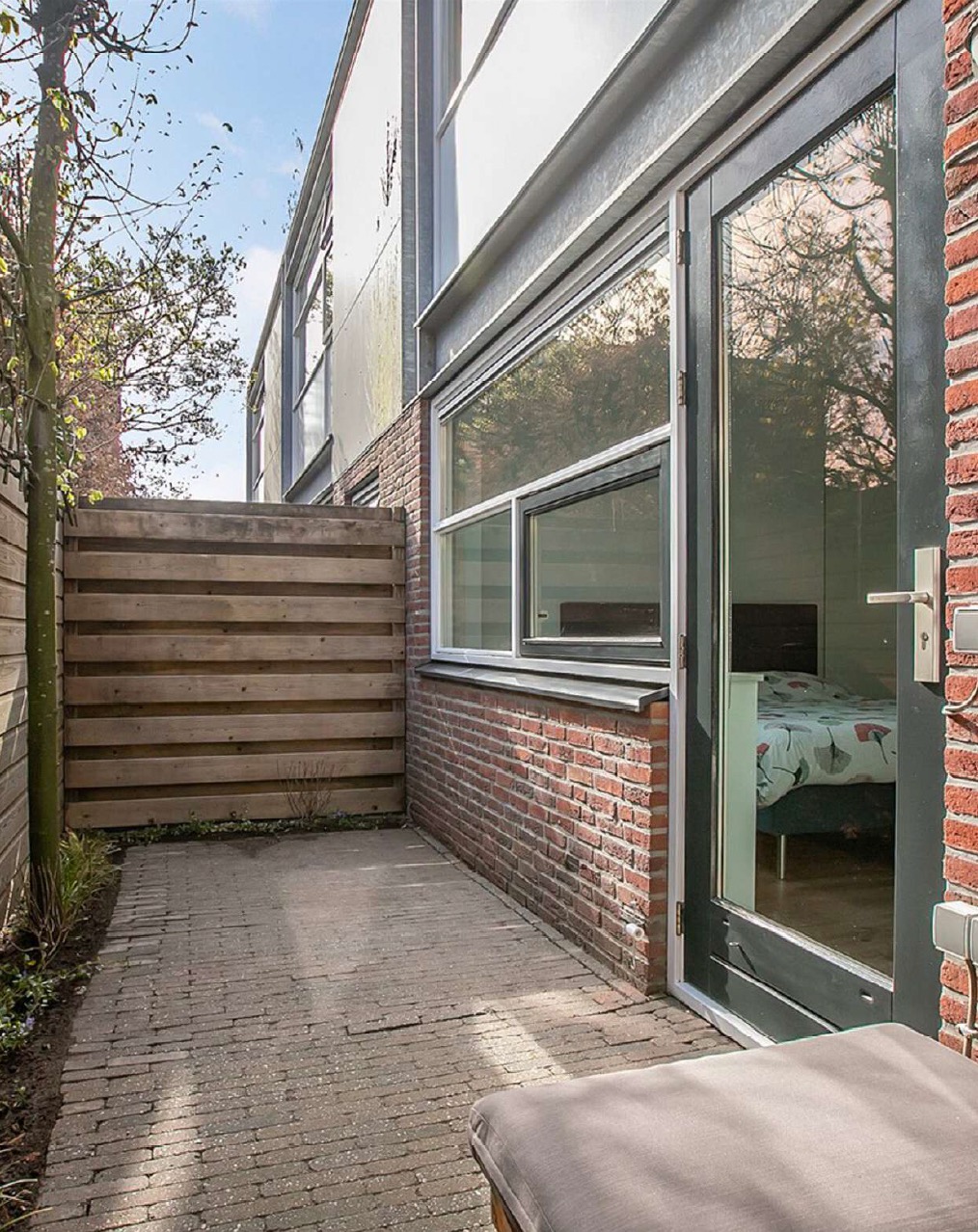 Stadstuin aan de achterzijde